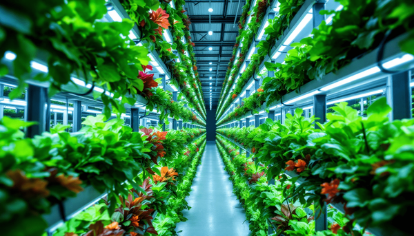 High-Efficiency Vertical Farming